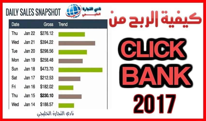 كيفية الربح من كليك بانك 2017