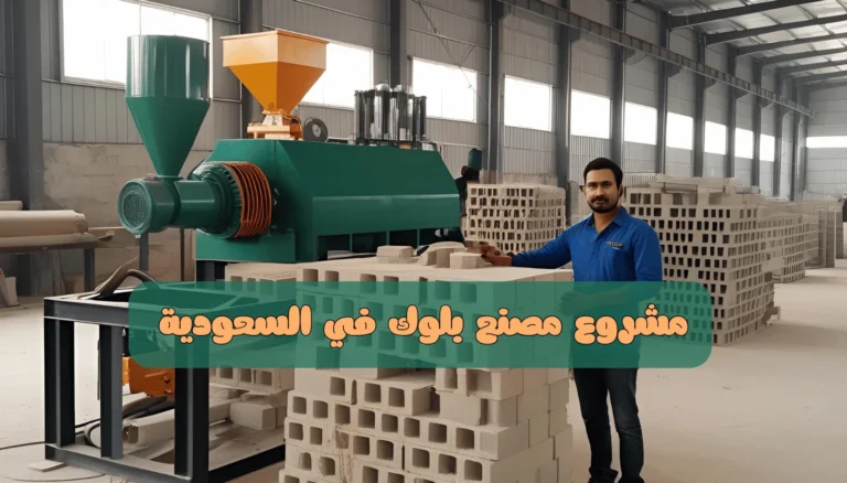 مشروع مصنع بلوك في السعودية - مشروع مصنع بلك