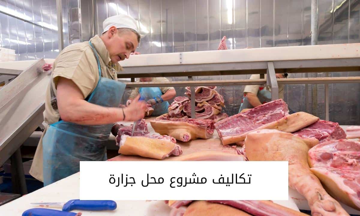 تكاليف مشروع محل جزارة