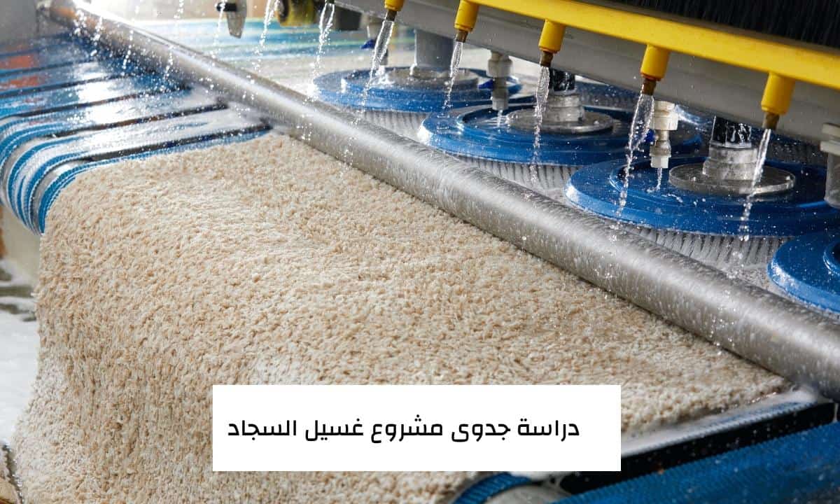 دراسة جدوى مشروع غسيل السجاد