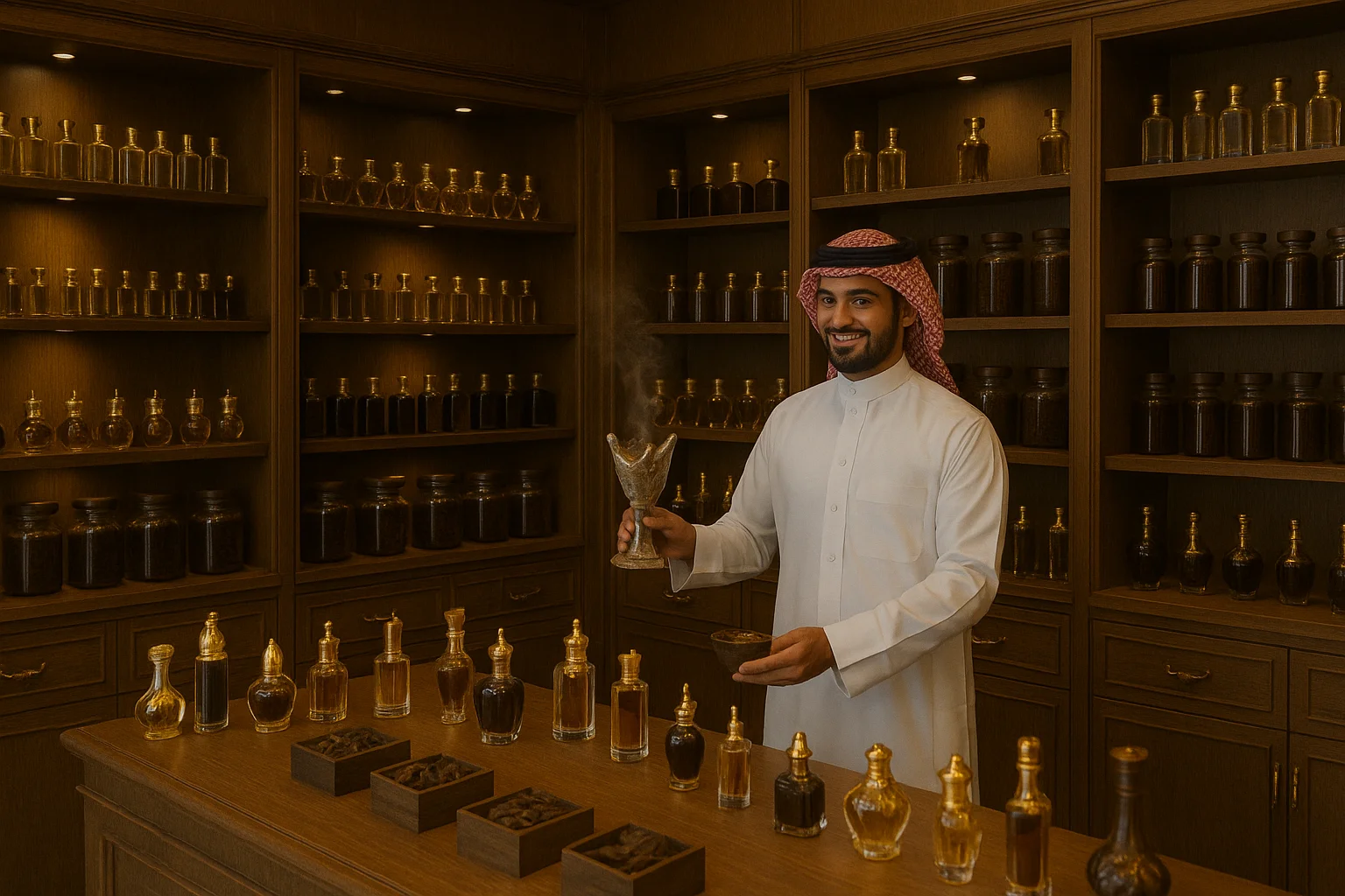 مشروع محل بخور وعطور في السعودية